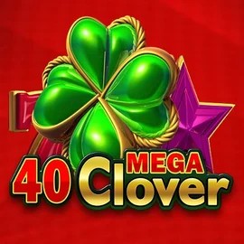 Enjoy 40 Mega Clover by Amusnet Interactive – logo hosted on crownplays.net