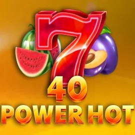 40 Power Hot slot logo by Amusnet Interactive at CrownPlay Casino