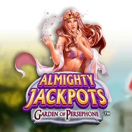 Official Jackpots logo: Almighty Jackpots: Garden of Persephone by Novomatic at CrownPlay Casino