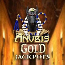 Anubis Gold Jackpots logo by Inspired Gaming at CrownPlay Casino