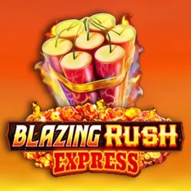 Blazing Rush Express logo – Slots by AreaVegas at CrownPlay Casino
