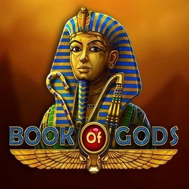 Book of Gods casino game by BF Games – featured logo at CrownPlay Casino