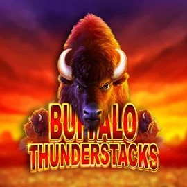 Buffalo Thunderstacks casino game by Amatic Industries – featured logo at CrownPlay Casino