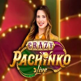 Crazy Pachinko casino game by Evolution – featured logo at CrownPlay Casino