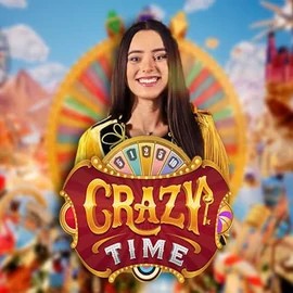 Play the Crazy Time slot by Evolution on CrownPlay Casino