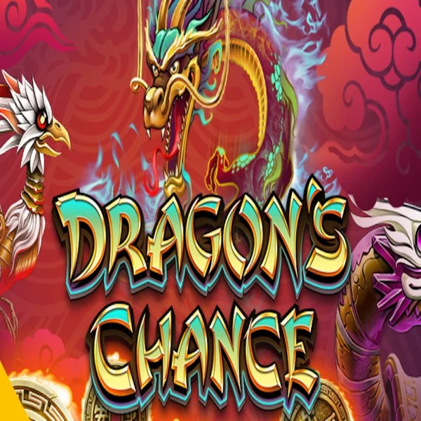 Dragons Chance slot logo by BF Games at CrownPlay Casino