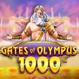 Gates of Olympus 1000 logo by Pragmatic Play CrownPlay Casino