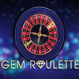 Gem Roulette online game logo by iSoftBet on crownplays.net