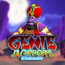 Genie Jackpots Wishmaker logo by Blueprint Gaming at CrownPlay Casino