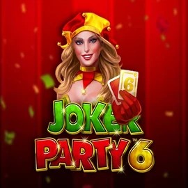 Joker Party 6 slot logo by Greentube at CrownPlay Casino