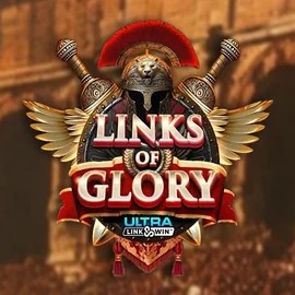 Links of Glory game by Slingshot Studios – logo hosted on CrownPlay Casino