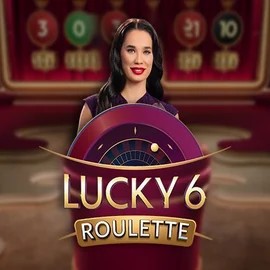 Lucky 6 Roulette logo by Pragmatic Play CrownPlay Casino