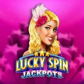 Lucky Spin Jackpots by Novomatic, showcased at crownplays.net – game logo