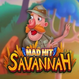 Try Mad Hit Savannah slot by RubyPlay on crownplays.net – logo image