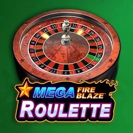 Mega Fire Blaze Roulette casino game by Playtech – featured logo at CrownPlay Casino