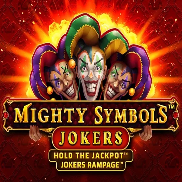 Mighty Symbols Joker slot logo by Wazdan at CrownPlay Casino