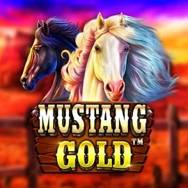 Mustang Gold by Pragmatic Play, showcased at crownplays.net – game logo