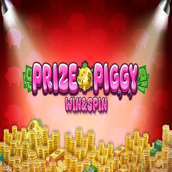 Prize Piggy Win & Spin slot logo by Inspired Gaming at CrownPlay Casino