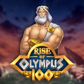 Rise of Olympus 100 online game logo by Play'n GO on crownplays.net