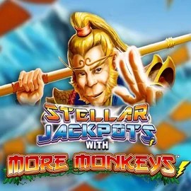 Stellar Jackpots with More Monkeys – slot by Lightning Box Game, featured at crownplays.net