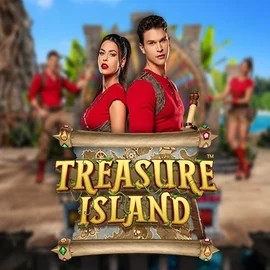 Treasure Island game by Pragmatic Play – logo hosted on CrownPlay Casino