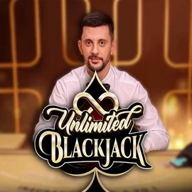 Try Unlimited Blackjack slot by Ezugi on crownplays.net – logo image