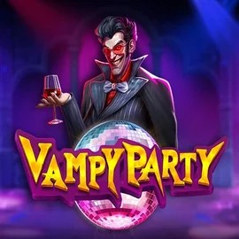 Slots logo of Vampy Party from Pragmatic Play at CrownPlay Casino